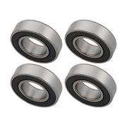 DURAFORCE 1641-2RS Ball Bearing 1" x 2" x 9/16 Rubber Sealed (Qty 4)