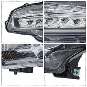 DURAFORCE LED Headlight Headlamp Clear Housing For Honda Civic 2016-2019 Driver/Left Side