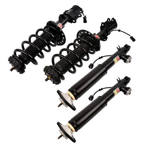 DURAFORCE 2 Pair Shock Absorber Struts Front & Rear for Cadillac SRX 2010-2016 w/ Electric