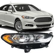 DURAFORCE For Ford Fusion 2013 2014 2015 2016 Headlight Headlamps Clear Halogen Passenger