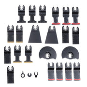 DURAFORCE 25PCS Oscillating Tool Professional Bi-Metal Multitool Blades Kits for Wood Nail
