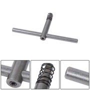 DURAFORCE K72-100 4Inch 4-Jaw Metal Lathe Chuck Independent Reversible Jaws Key Handle New