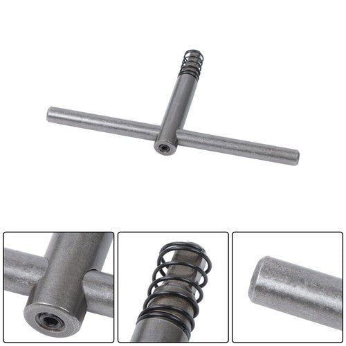 DURAFORCE K72-100 4Inch 4-Jaw Metal Lathe Chuck Independent Reversible Jaws Key Handle New