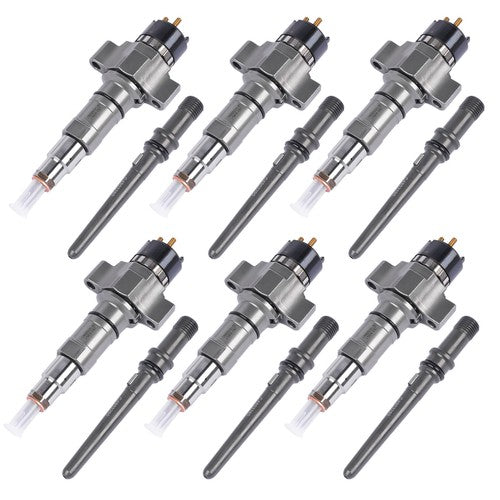 DURAFORCE 6X Fuel Injectors for Cummins 8.9L ISC/ISL Engines Diesel 5579403NX 5579403PX