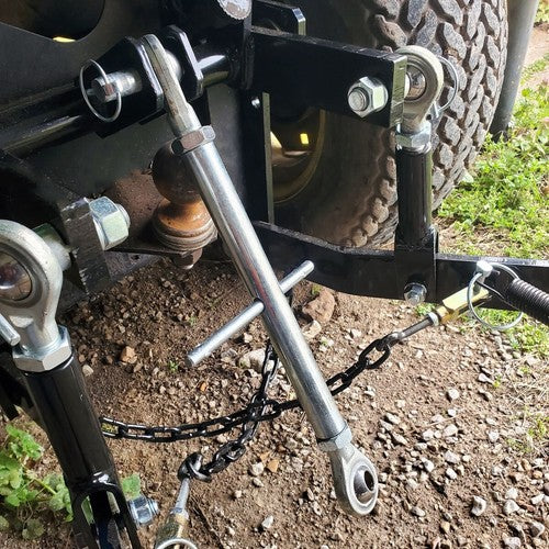 DURAFORCE 3 Point Hitch Kit W/Closed Frame Hook For John Deere 140 300 317 CAT 0 Tractor