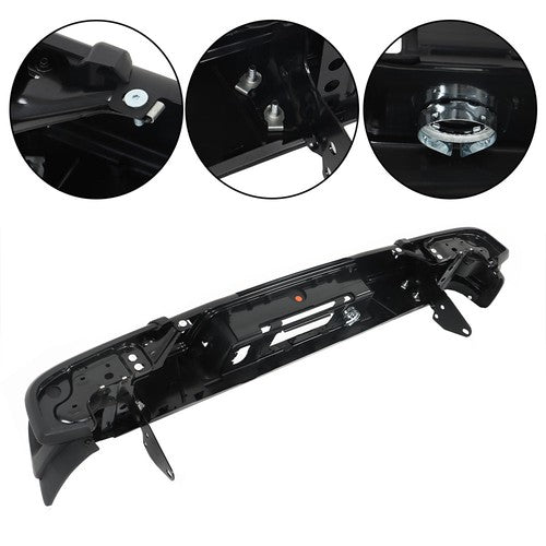 DURAFORCE Rear Step Bumper Black For 2015-2022 Chevy Colorado Canyon W/o Sensor Holes
