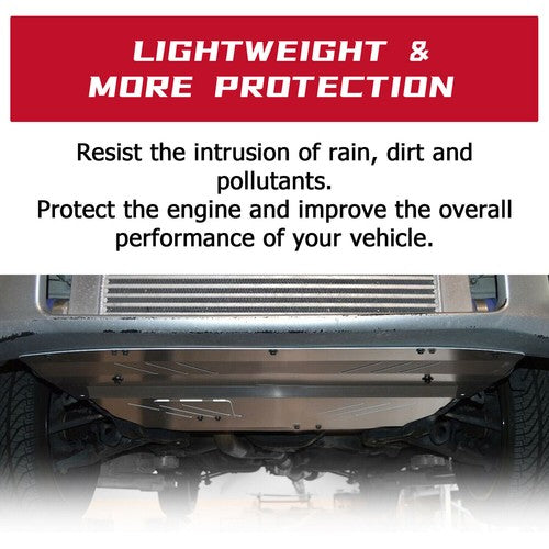 Aluminum Engine Splash Shield Under Tray for Subaru WRX STI 2004-2007