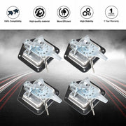 DURAFORCE 4pcs Trailer Latch T-handle Lock Camper RV Truck Toolbox Trailer With Key