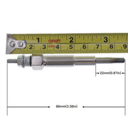 DURAFORCE 4X Glow Plug 172-4585 for Caterpillar CAT C1.5 C2.2 3013C 3024C Engine