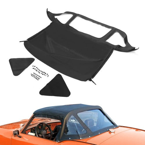 DURAFORCE For 1971-81 Triumph Spitfire Convertible Soft Top & Plastic Windows Replacement