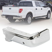 DURAFORCE For Ford F-150 2009-2013 2014 Rear Right Bumper Face Bar W/Park Assist Chrome