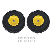 DURAFORCE 15x6.00-6 Lawn Mower and Dump Cart Wheel - 3/4 Inch Axle, 3.25 Inch Hub