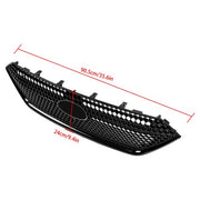 DURAFORCE Front Bumper Upper Grille Honeycomb Grill Durable Black For Subaru WRX 2022-2024