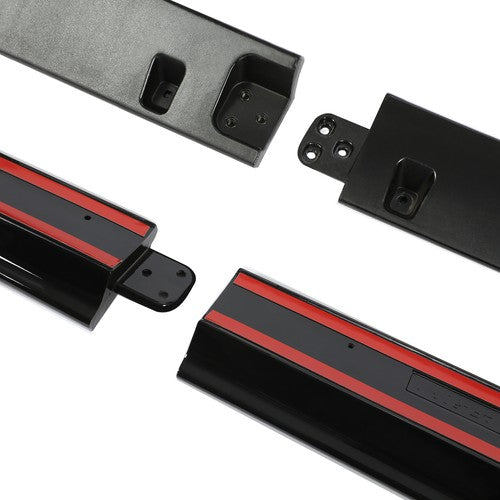 Side Skirts Extension Rocker Panels Black for Tesla Model 3 2017 2023