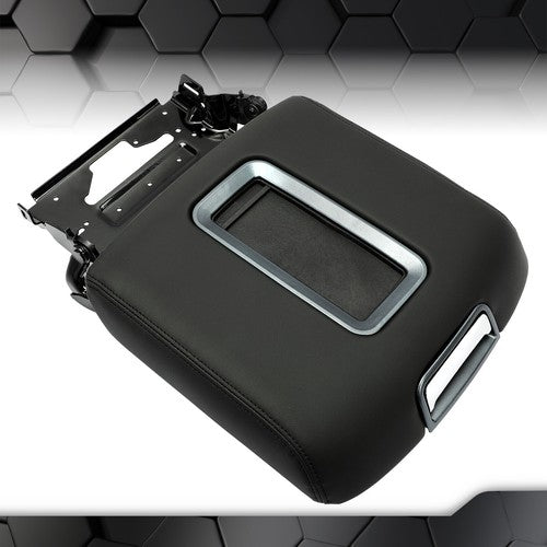 DURAFORCE Leather Center Console Armrest Lid for 14-17 18 19 Chevrolet Suburban Silverado