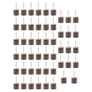 DURAFORCE 1" x 1" x 1/4" Aluminum Oxide Shank Mounted Flap Wheels 80 Grit - 50 Pack
