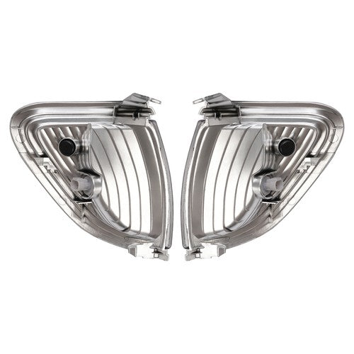 2PC Side Marker Corner Parking Lights Turn Signal Chrome for Toyota Tacoma 01-04