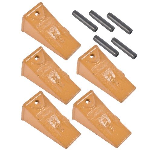 DURAFORCE X156 X156S Dirt Teeth Bucket Teeth/Tooth with P156 Roll Pins 5 PCS Alloy Steel