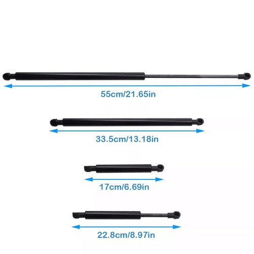 3W0823475B Hood Shocks Lift Support Struts for Bentley Flying Spur 2006 2013