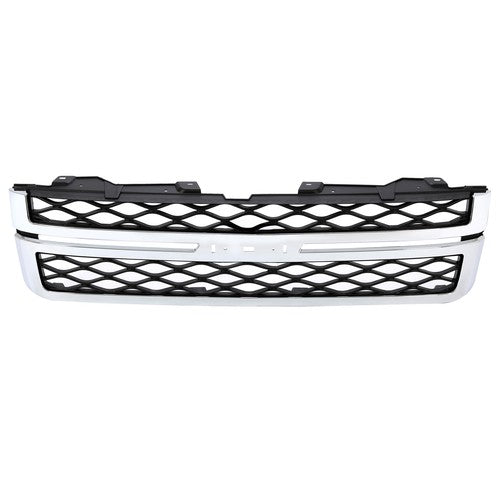 DURAFORCE Grille Assembly for 2011 2014 Silverado 2500 HD Silverado 3500 HD Black Chrome