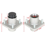 DURAFORCE For EZGO TXT / Medalist G/E 1976-2001.5 Front Hub Assembly Wheel Hubs Golf Cart