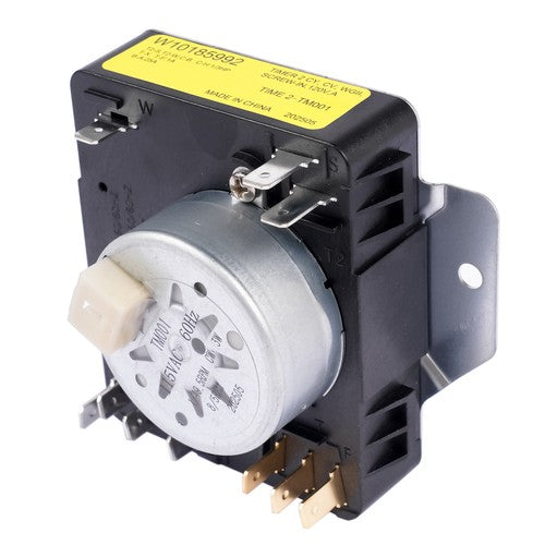 DURAFORCE Dryer Timer Control for Whirlpool Maytag Crosley Dryer W10185992 (WPW10185992)