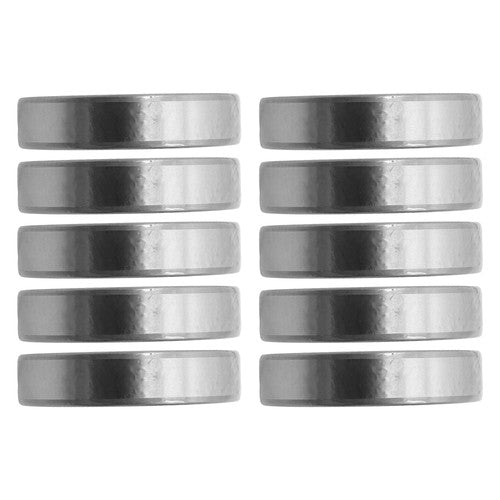 DURAFORCE 10 Pcs Premium 6208 2RS ABEC3 Rubber Sealed Deep Groove Ball Bearing 40x80x18mm