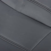 DURAFORCE Driver Bottom Seat Cover For Hummer H3 2006-2009 2010 Black Leather Replacement