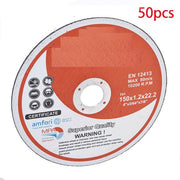 DURAFORCE 50 Pack 6"x.045"x7/8" Cut-off Wheel - Metal & Stainless Steel Cutting Discs