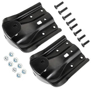 DURAFORCE For 88-97 Chevy GMC Series Rear Leaf Spring Shackle Bracket Repair Kit Set Pair