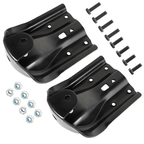 DURAFORCE For 88-97 Chevy GMC Series Rear Leaf Spring Shackle Bracket Repair Kit Set Pair