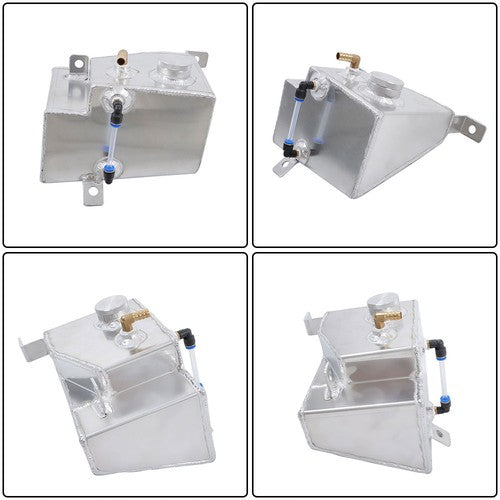 DURAFORCE For Mazda Miata 1990 91-97 Aluminum Coolant Tank Expansion Recovery Overflow Can