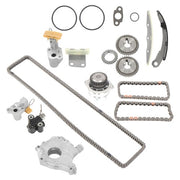 DURAFORCE Timing Chain Kit w/ Water+Oil Pump polished Fit For Nissan Quest Maxima Altima