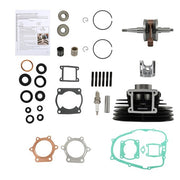 DURAFORCE Piston Cylinder Crank Motor Gasket Seal Kit For Yamaha Blaster 200 66mm 88-06