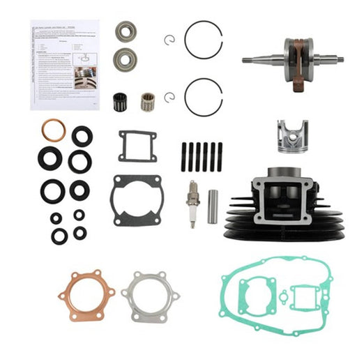 DURAFORCE Piston Cylinder Crank Motor Gasket Seal Kit For Yamaha Blaster 200 66mm 88-06