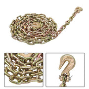 DURAFORCE W/Clevis Hooks Transportation Bundle Chain Steel Gold 4900lbs G80 5/16in×12ft