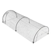 DURAFORCE 30x13x9 FT Portable Baseball Softball Batting Cage For Backyard Batting Practice