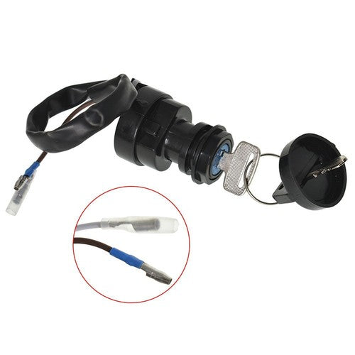 DURAFORCE 27005-1132 IGNITION KEY SWITCH FIT FOR KAWASAKI BAYOU 300 KLF300 1988-2004