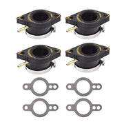 DURAFORCE Carburetor Intake Manifold Boot Set For Yamaha XJ550 Maxim 1981-1983 NEW