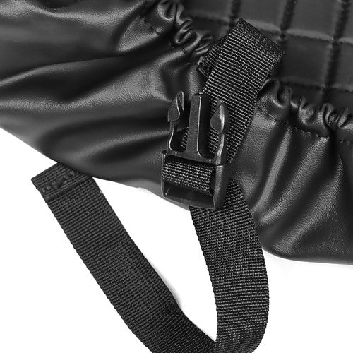 DURAFORCE Black Rear Seat Cover Kit Golf Carts For Club Car/E-Z-Go/Yamaha Universal Size