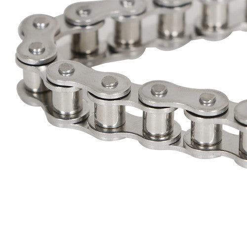 DURAFORCE #40SS Stainless Steel Roller Chain x 10 feet+Free Connecting Links 1 connector