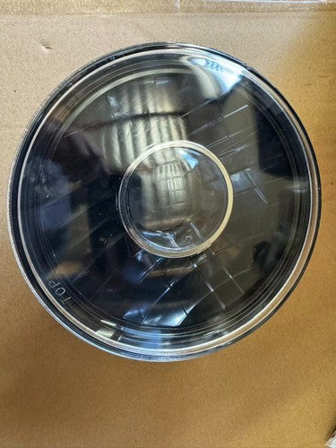 Pair 7" Inch Round Clear Lens Chrome Projector Headlights Headlamps Left Right