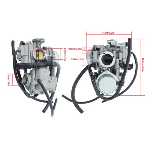 DURAFORCE Carburetor for Honda VT750 Shadow 750 ACE 16100-MBA-980 2001 2002 2003