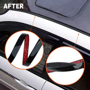 DURAFORCE BLACK ROOF TOP TRIM MOLDING KIT Fit 2005-2015 TOYOTA TACOMA TRUCKS 2PC