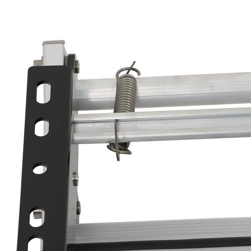 DURAFORCE RV Camper Platform Step Stair Anti-Slip Aluminum 1 Step Pull Out Retractable New