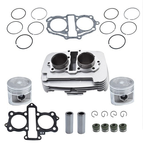 DURAFORCE For Honda Rebel 250 CMX250C 1996-2015 Engine Cylinder Assembly w/ Piston Gaskets