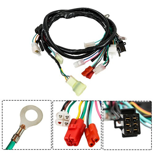 DURAFORCE For Honda FourTrax 300 TRX300FW 4x4 CDI Ignition Coil Spark Plug Wire Harness