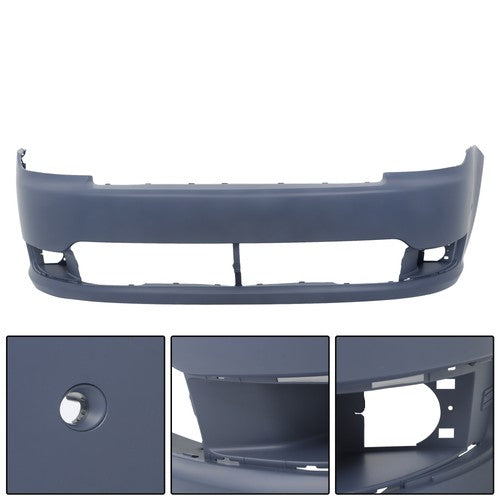 DURAFORCE For Ford Flex 2013-2019 With Park Sensor Holes Front Bumper Cover Plastic