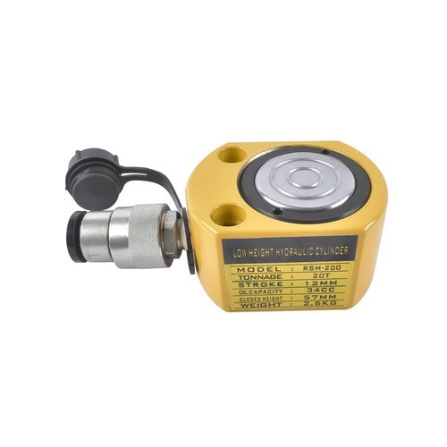 DURAFORCE RSM 200 Hydraulic Cylinder Flat Jack 20 Tons Capacity Low Height Flat Jac Design