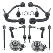 DURAFORCE For Ford F-150 2004-2005 Front Control Arm Ball Joint Tie Rod End Sway Bar 12Pc
